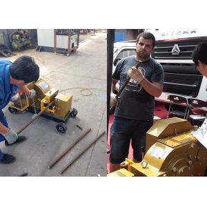 Multifunctional Electric Rebar Thread Rolling Machine for Rebar Splicing