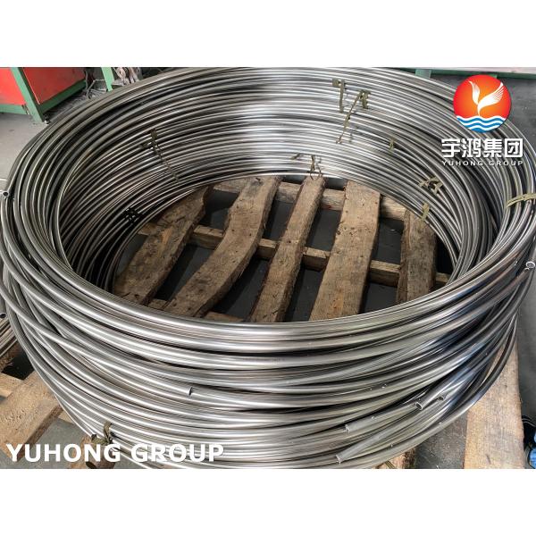 Stainless Steel Coil Tube ASTM A269 304/ 316L Heat Exchanger Tube Coil tubing for Oil Field Cooling Water Tube