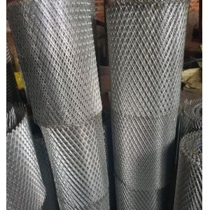 Quality Flattened Expanded Metal Wire Mesh Aluminum Diamond 4x10 for sale
