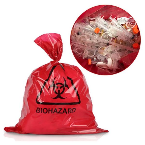 Buy Non Poisonous Biohazard Autoclavable Polypropylene Bags for Medical Waste at wholesale prices