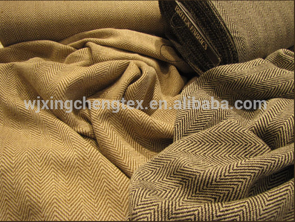 Soft Woolen Peached Microfiber Fabric For Woolen Blazer Fabric Suiting Cloth With High-