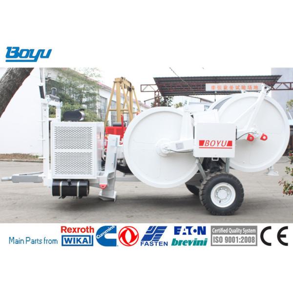 Buy 97kw Cummins Engine Stringing Hydraulic Wire Tensioner Equipment at wholesale prices