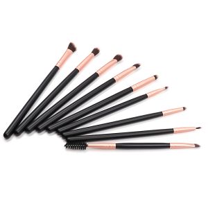 14pcs Pony Hair Small Fluffy Eyeshadow Brush Eco Friendly Wood Handle