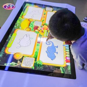 Laser Light Interactive Painting Games 3D Artwork Projection Dynamic Visual