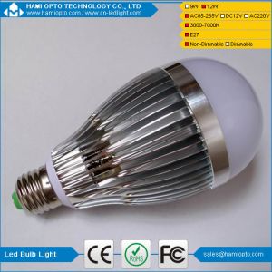 Quality Aluminium LED bulb lighting 12W E27 with CE&amp;RoHs for sale