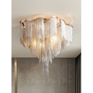 Traditionally chandelier Living room Bedroom modern Ceiling Light Fixture tassel
