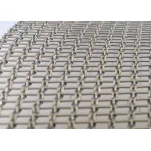 Flexible Recycled Glass Laminated Wire Mesh 0.05 Inch Antiwear