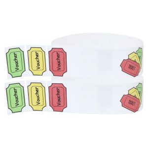 Cheap Tyvek Event Wristbands Waterproof Sweat Resistant Event Party VIP