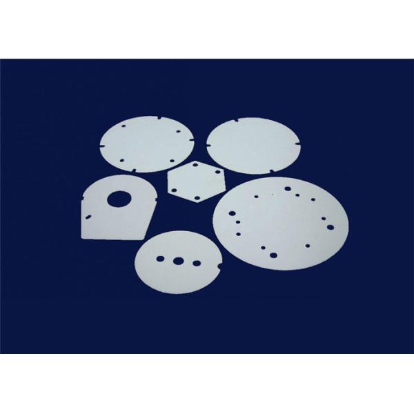 Buy Customized Thickness Advanced 99.7% Alumina Ceramic Round Sheet Wear Resistant at wholesale prices