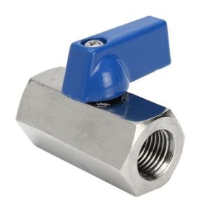 China 1 / 8 - 1 Inch Female Thread DIN Ball Valve Ss304 on sale