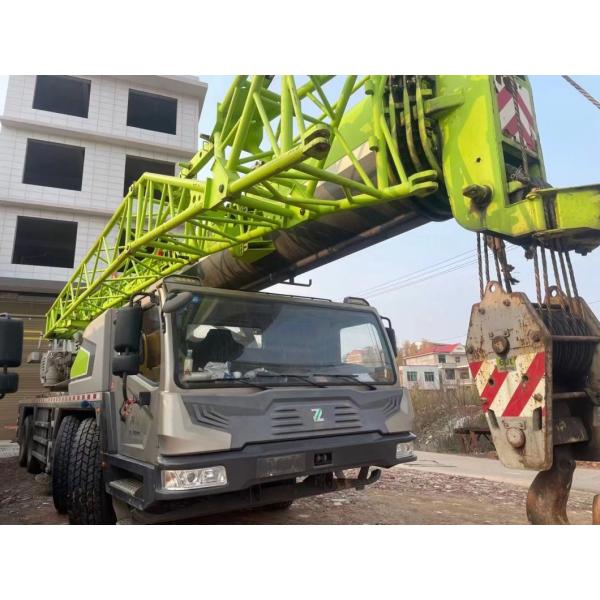 Perfect Original Condition 2018 Zoomlion Ztc80V5 80t Euro 5 Emission Standard Truck Crane Mobile Crane