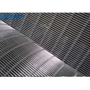 Quality Commercial Decorative Wire Grilles , Decorative Mesh Grilles Simplified Structure for sale