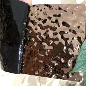 Decoration Application Water Ripple Stainless Sheet Sheet Thickness 0.3 - 3.0mm