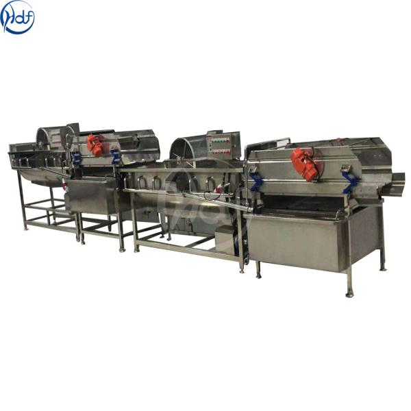 Buy SS304 Material Fruit And Vegetable Processing Line With Turbocharging at wholesale prices