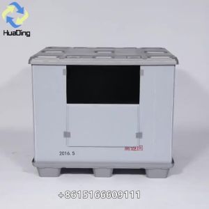 Quality auto pack plastic pallet box industries size custom storage coaming box for cargo storage automotive packaging for sale