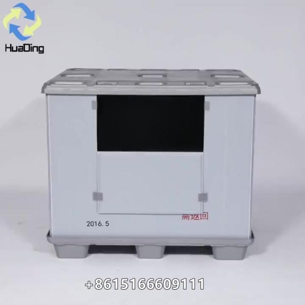 auto pack plastic pallet box industries size custom storage coaming box for