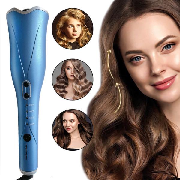 Home Use FCC Certificate PTC Auto Hair Curler Dual Voltage Hair Curling Wand