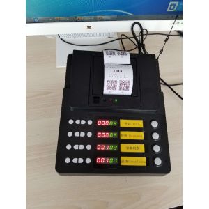 Simple Multiple Function wireless queue management ticket printer customer flow