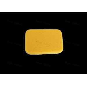 Yellow Tile Grout Sponge Sponge in Plastic Bag Package