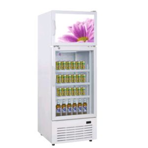 Eco Friendly Commercial Drinks Fridge , 358L Commercial Upright Freezer,Bottom
