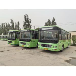 Yuchai Front-Mounted Engine 19/60-Seat Used Bus 3767 ml Displacement for Smooth