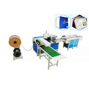 DWN-520 Double Loop Wire Punching Machine , Double Wire O Binding Machine