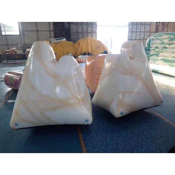 Interesting Inflatable Paintball Bunker Field, Tarpaulin PVC Inflatable Box