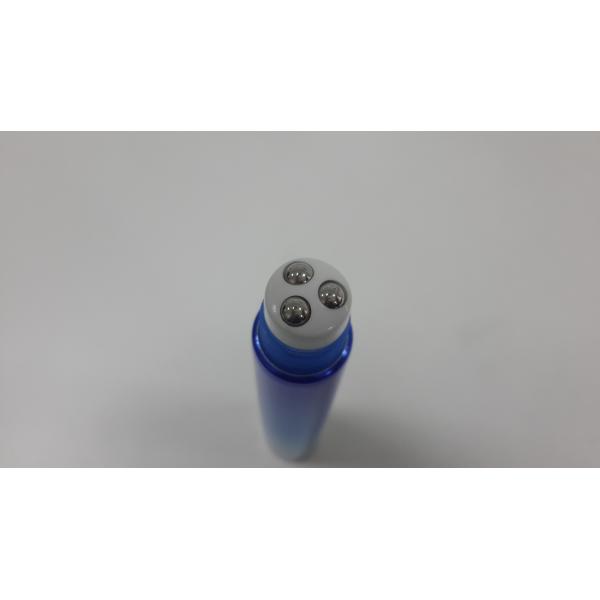 Metallic Three Roller Ball Tube for Eye Cream Packaging Diameter 19mm