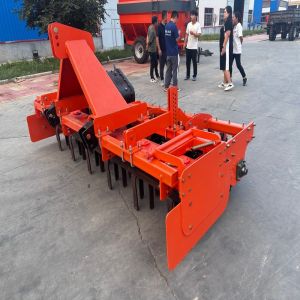 High-Efficiency Power-Driven Harrow for Soil Loosening and Leveling | Tractor
