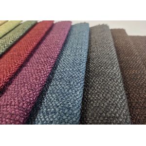 100% Polyester Linen Sofa Fabric TUV 142cm Woven Textile