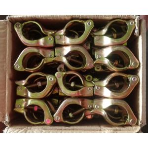 CMA Jis 110 Degree Scaffolding Pressed Swivel Coupler Double Clamp