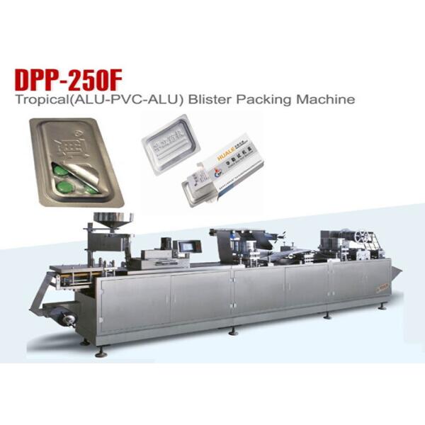 Tropical Tablet / Capsule Blister Packing Machine Alu Alu Blister Machine Multifunction