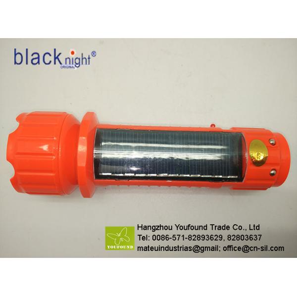 BN-425S Solar Power LED Torchlight Outdoor Indoor Rechargeable Flashlight