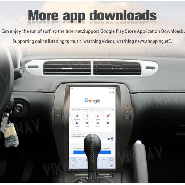 Multimedia 2 DIN Android Car Head Unit For Chevron Camaro 2010 - 2015