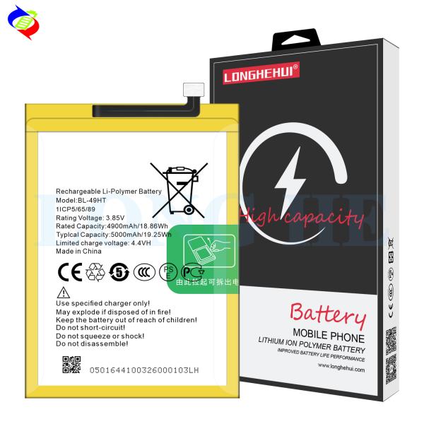 Double IC Protection 5000mAh Battery for Tecno Spark 6 BL-49HT Long-lasting and Safe