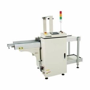 SMT Production 90 Degree PCB Magazine Unloader LED Button Control MD Report 90