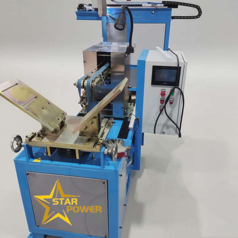 Automatic Dual-Table Metal Seam Welding & Pressing Machine