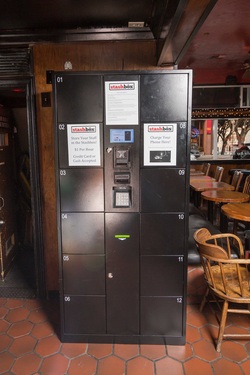 Barcode RFID Luggage Storage Lockers Public Locker for Hotel Guests with Electronic Lock