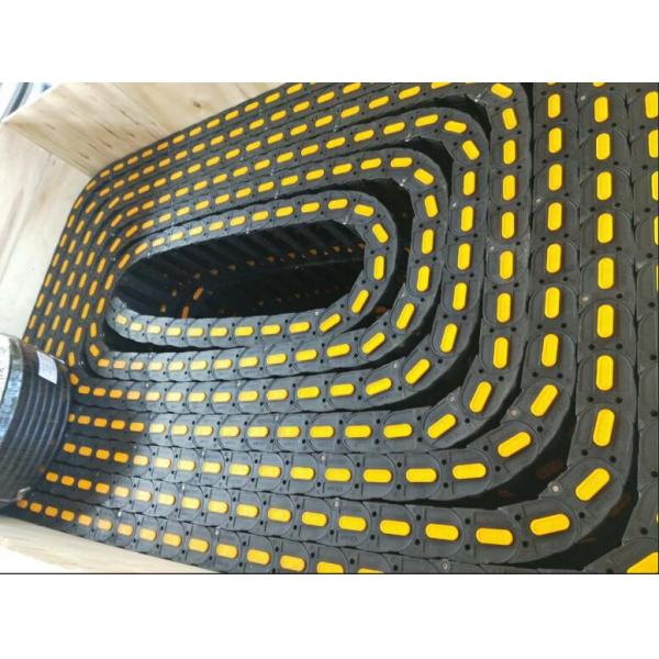 Flexible Crane Components Plastic Energy Drag Cable Chain For Festoon System