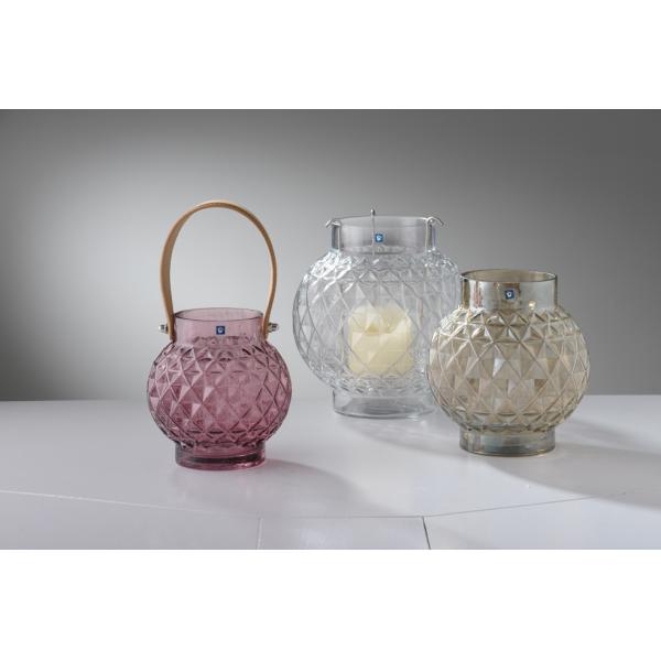 Buy OEM Handmade  Glass Vase With Handle at wholesale prices