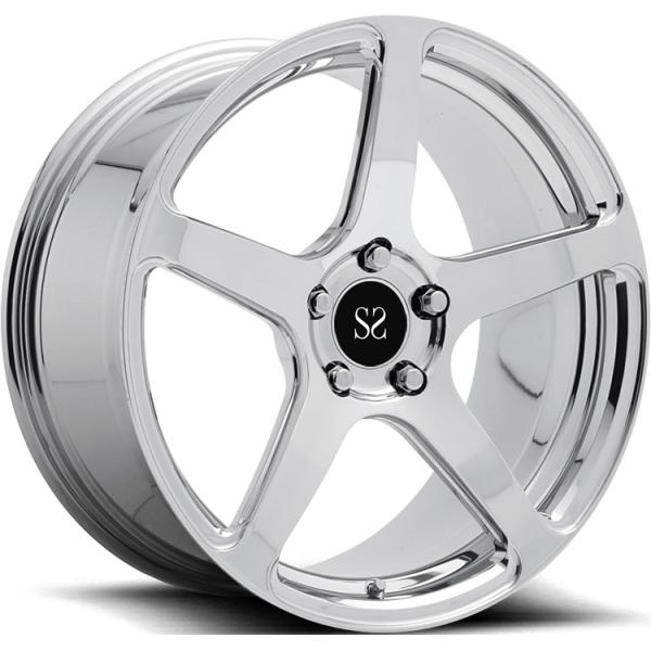Hyper Silver Forged Alloy Wheels 5x112 5x130 For Ferrari Bentley 18 19 20 21Inch