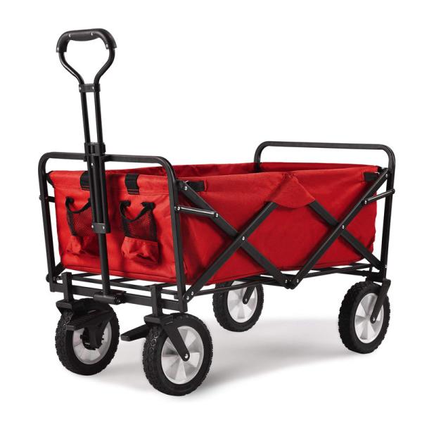 Buy Heavy Duty Hand Cart Folding Shopping Wagon Cart for Tools at wholesale prices