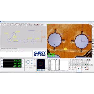 Inspection Machine Optical Measurement System 2D 3D CMM Video Measuring
