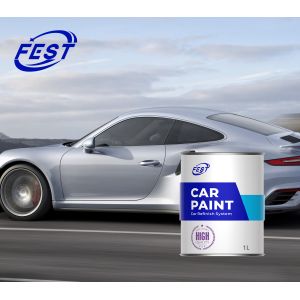 Quality Medium Aluminum Car Paint 1k Silver Car Paint ISO14001 for sale