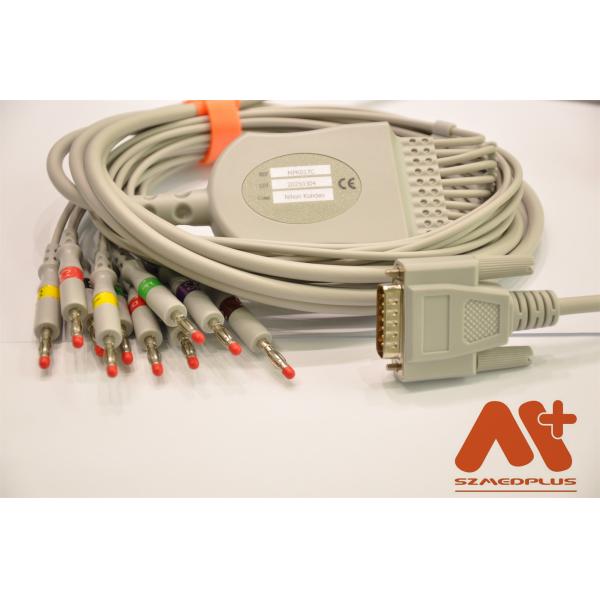 Nihon Kohden Compatible Direct-Connect EKG Cable - BA-903D