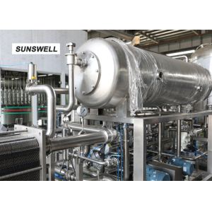 Automatic Carbonated Filling Machine With Automatic Mass Flow Mixer Reducing