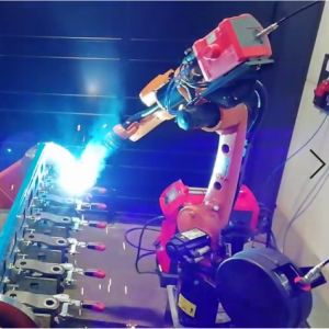 Kuka Industrial Robotic 6 Axis KR 8 R1620 With CNGBS Robot Guide Rail For