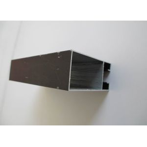 China Exterior Fence Railing Custom Aluminum Extrusions Profiles Black Painted on sale