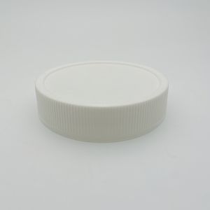 White Plastic Mason Jar Lids , 95MM Twist Top Bottle Caps