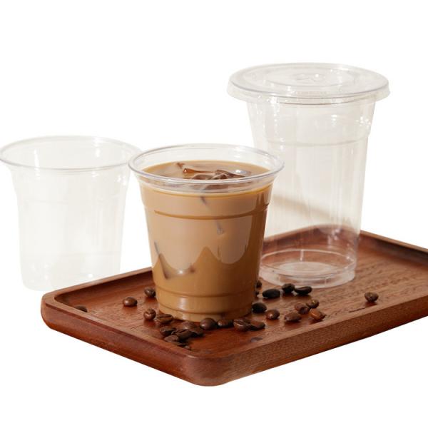 PLA Clear Cups φ90mm 16oz Compostable Cups Environmental Friendly